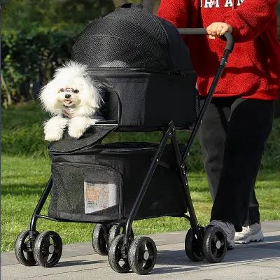 Dog Stroller - PetStroller™ - Black