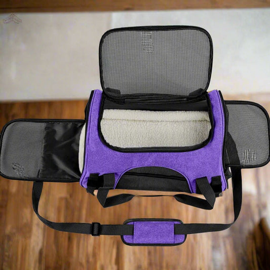 Sac de Transport pour Chien - DogCarrierBag™ - Violet